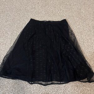 5/$25 Y2K black skirt